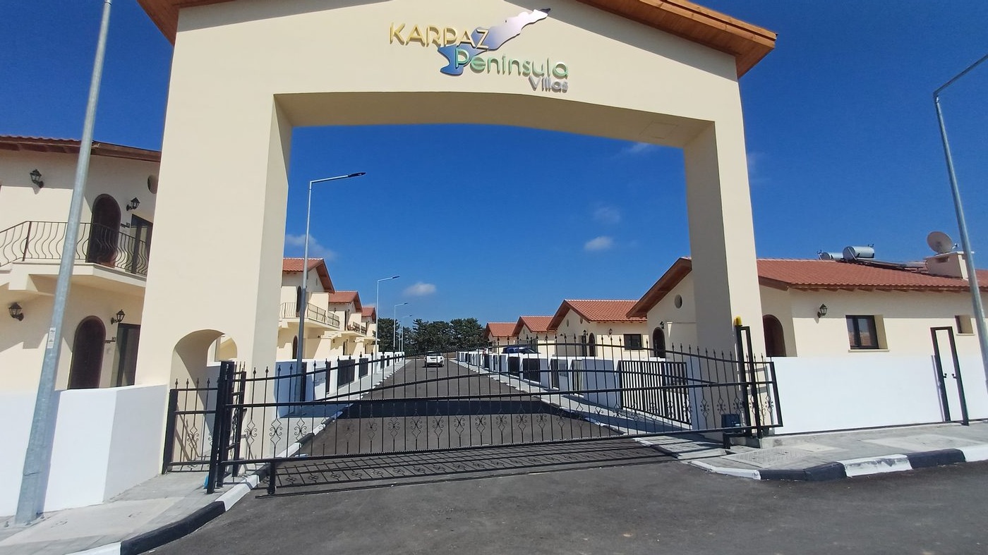 Eingangstor der Anlage Karpaz Peninsula Villas