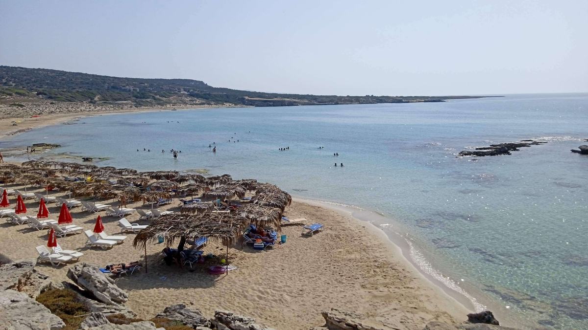 Türkisfarbener Strand nahe Dipkarpaz